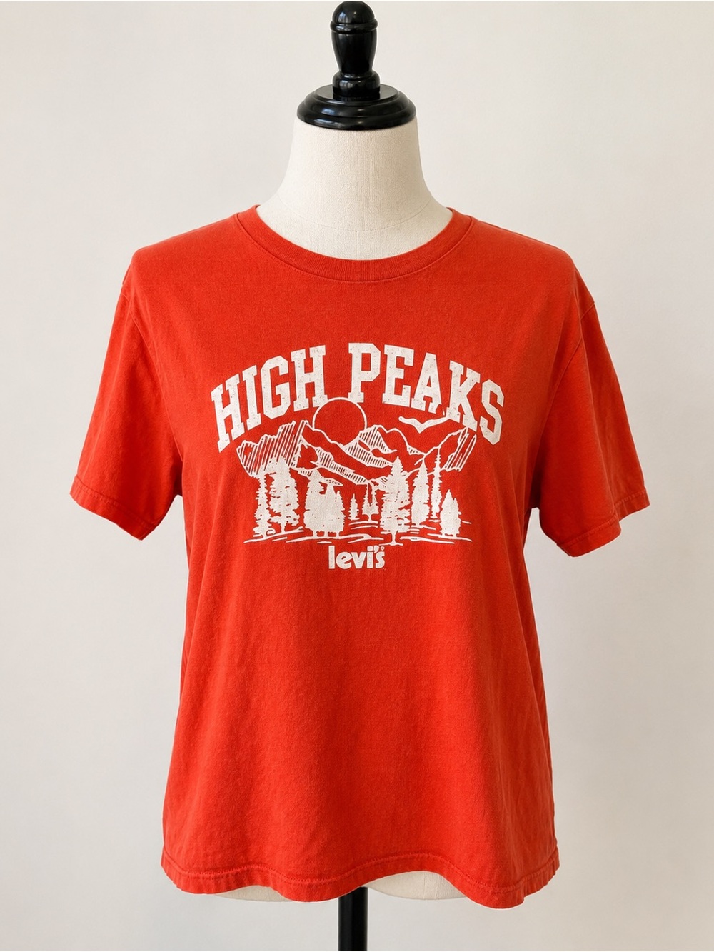 High Peaks Mountain Graphic Tee Levi’s Orange Relaxed L